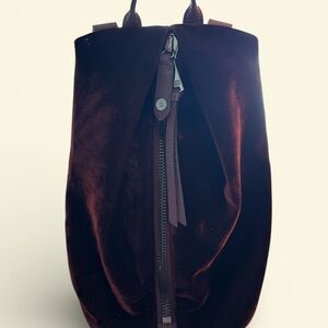 Luxurious Velvet Backpack